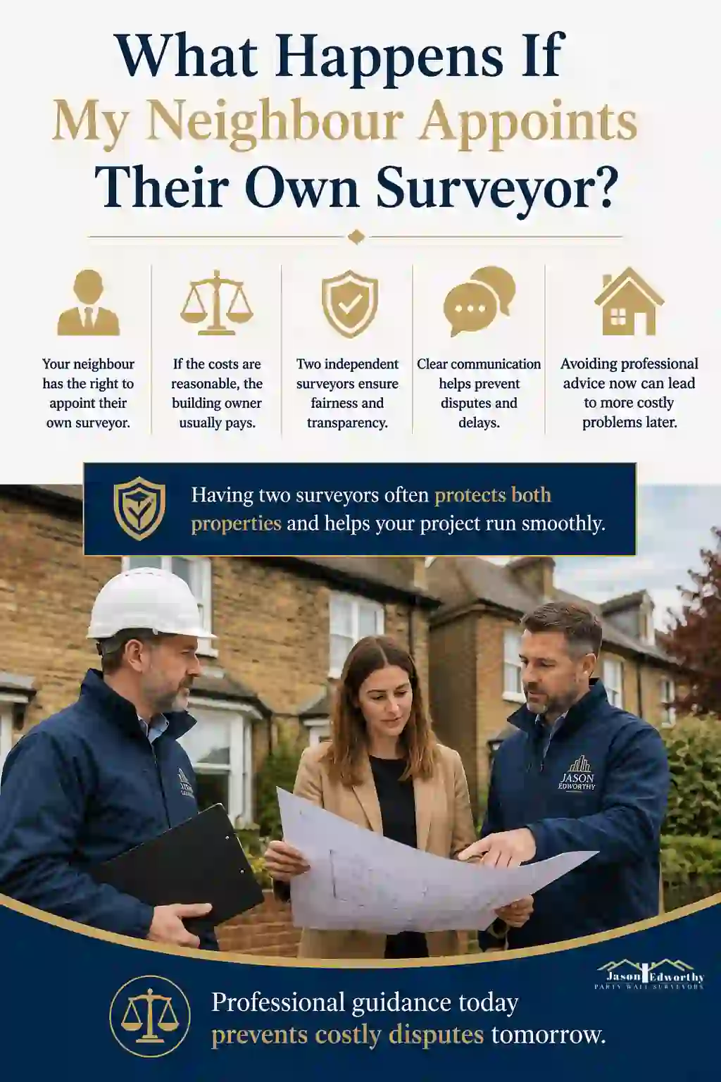 What Happens If My Neighbour Appoints Their Own Surveyor Rowley Regis?